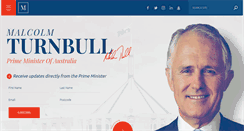 Desktop Screenshot of malcolmturnbull.com.au